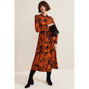 Phase Eight Krissy Floral Piped Midi Dress